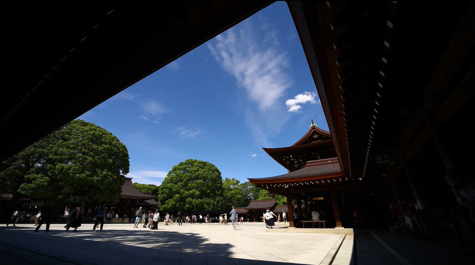 Meiji Jingu, a Shinto Shrine, Japan